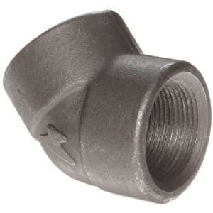 Anvil 2102 Forged Steel Pipe Fitting, Class 2000, 45 Degree Elbow, 1/4 