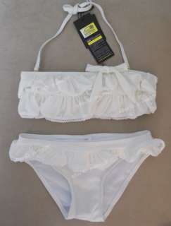 s91 Ruffled Halter Padded Bikini Swimwear Swimsuit US 2 4 6 8 10 12 