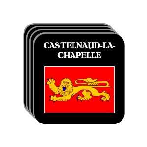 Aquitaine   CASTELNAUD LA CHAPELLE Set of 4 Mini Mousepad Coasters