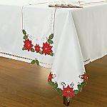   you a brand new  home collection holiday cutout table cloth