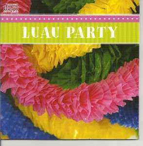 HAWAIIAN LEI LUAU MUSIC CD ISLAND LUAU RELAXATION  
