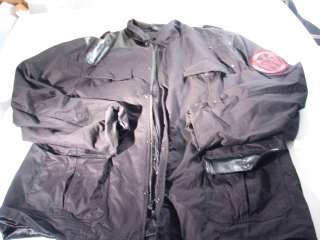 BLAC LABEL Cotton Black Canvas Jacket Mens 6XL  