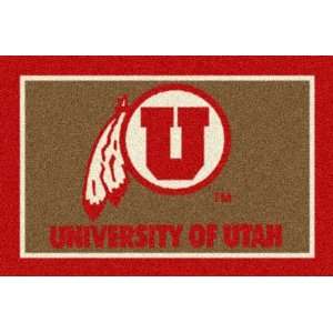  NCAA Team Spirit Rug   Utah Utes