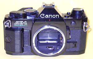 Black Canon AE 1 Program in extremely good condition  