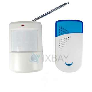Digital Wireless IR Infrared Doorbell Alarm Alert Chime  
