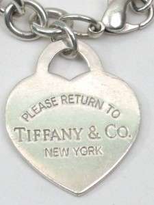 TIFFANY & CO Sterling X Large Return To Tiffany Heart Tag Charm 