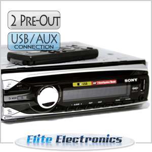 SONY CDX GT500US CD WMA USB  CAR AUDIO RECEIVER DECK  