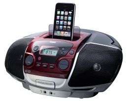 RCA RCD175i Portable CD Player with dock for iPhone® 062118400158 
