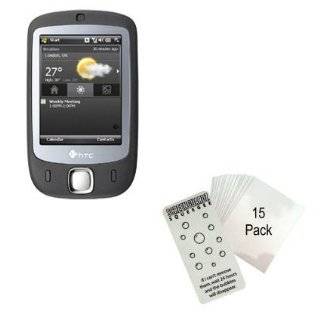 Clear Anti glare Screen Protector for the HTC Touch   Gomadic Brand