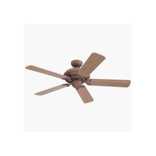Monte Carlo 5LCR52WI Light Cast Ceiling Fan Weathered Iron Finish with 