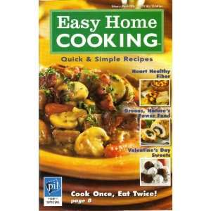  Easy Home Cooking  Quick & Simple Recipes (April/May 2006 