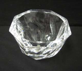 ORREFORS Crystal Round Small Candy Dish Bowl  