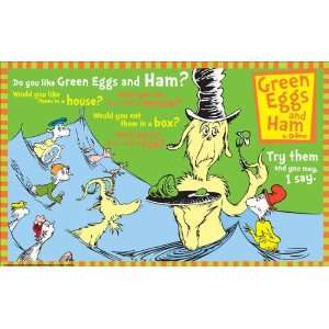  Dr. Seuss Green Eggs and Ham Floor Puzzle Toys & Games