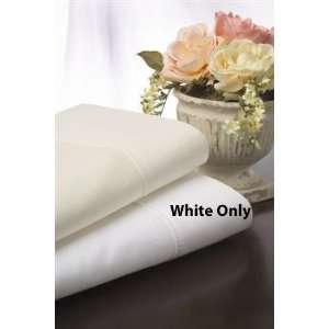 California King 300TC Sheets and Pillow Set in White Color   Southern 