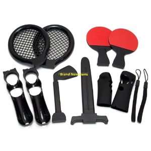 Sports Accessory Pack for Playstation Move, Set of 12 