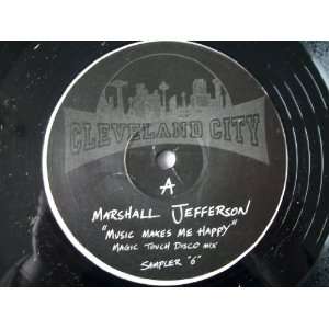   MARSHALL JEFFERSON Music Makes Me Happy 12 Marshall Jefferson Music