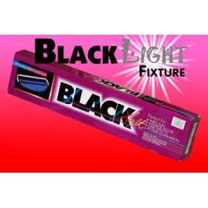 Black Light Bulb Fixure & Bulb 18 inch  Novelty Gi 