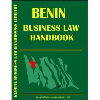  Benin Business Law Handbook (9780739704189) Ibp Usa 