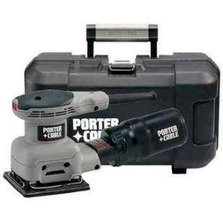 Porter Cable 1/4 Sheet Palm Grip Sander w/ Case 342K R 885911089746 