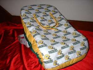 Baby Infant Car Seat Carrier Cover w/Green Bay Packers  