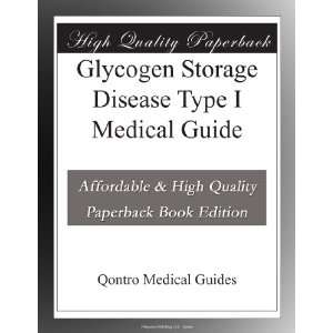   Storage Disease Type I Medical Guide Qontro Medical Guides Books