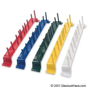   Malish Color Coded Brush Rack with Mounting Hardware