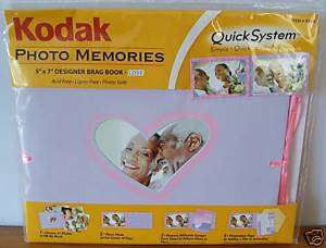 Kodak Photo Memories 5x7 Designer LOVE Brag Book  