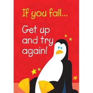   Fall Get Up And Try Again Poster By Trend Enterprises . Toys & Games