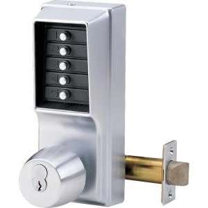   Knob Mechanical Pushbutton Lock Key Bypass/Passage