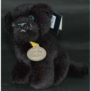   Mini Black PantherJungle Cat Plush Stuffed Animal Pet NEW Everything