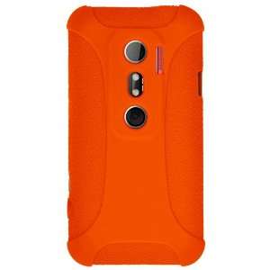  Amzer Silicone Skin Jelly Case for HTC EVO 3D   Orange   1 