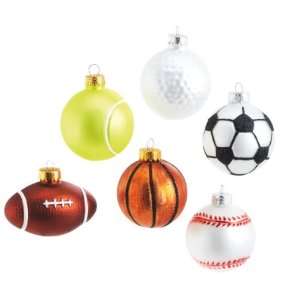  Sports Ball Ornaments