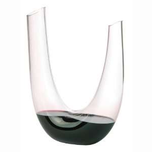 Clear Glass Horn Wine Decanter 750 ml 