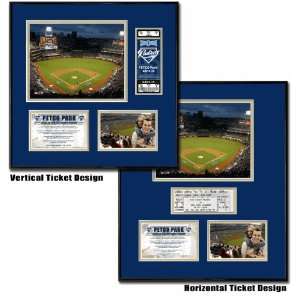  San Diego Padres    Park   Ballpark Ticket Frame 