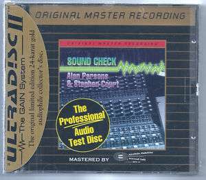 SPCD15 Sound Check MFSL [Gold CD] Parsons/Court 015775101524  