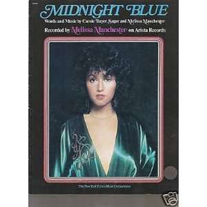  Sheet Music Midnight Blue Melissa Manchester 119 