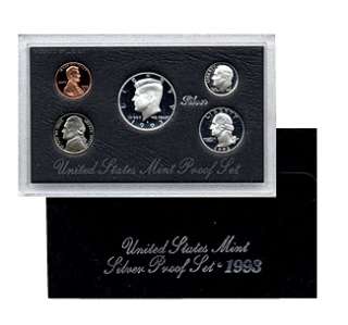 1993 US Mint Silver Proof Set  