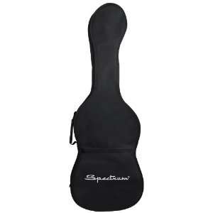  Spectrum AIL EGX Electric Guitar Bag with Strings, Black 