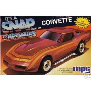  MPC 6446 1980/81 Corvette 132 Scale Snap Tite Plastic 