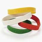 24 fired up for faith rubber bracelets christian wrist bands
