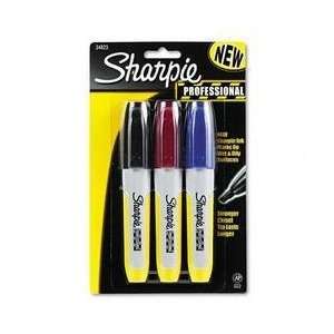  Sharpie® Professional Permanent Marker, Three Color Pack 