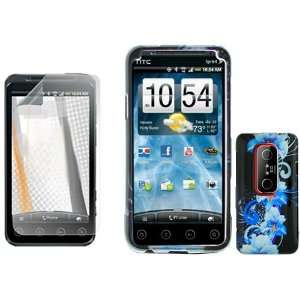   Cover + LCD Screen Protector for HTC EVO 3D Cell Phones & Accessories