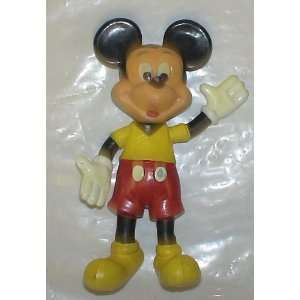    Vintage Disney 3 Bendable Mickey Mouse Figure Toys & Games