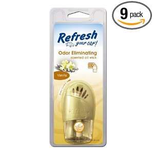   Refresh Your Car Scented Oil Wick Odor Eliminator Sold in packs of 3