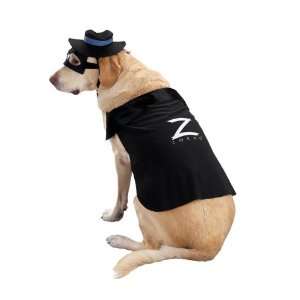  Zorro Dog Costume   Medium Dog