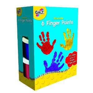  6 Finger Paints Toys & Games