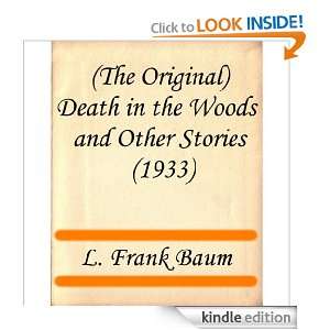 ) Death in the Woods and Other Stories (1933) Sherwood Anderson 