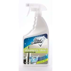  Black Diamond STS 24 Stainless Steel Cleaner & Polish with 