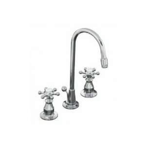 Kohler Widespread Lavatory Faucet w/High Country Swing Spout & Six 