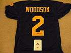 CHARLES WOODSON SIGNED AUTO MICHIGAN WOLVERINES JERSEY AAA AUTOGRAPHED